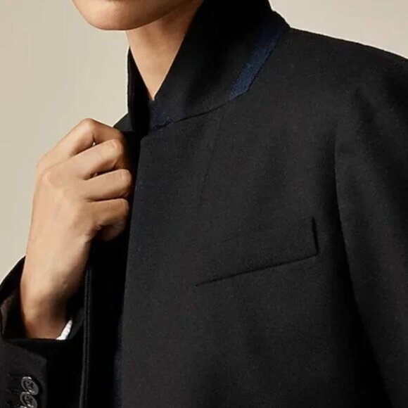 J. Crew Classic Black Regent Blazer Wool - Picture 3 of 13